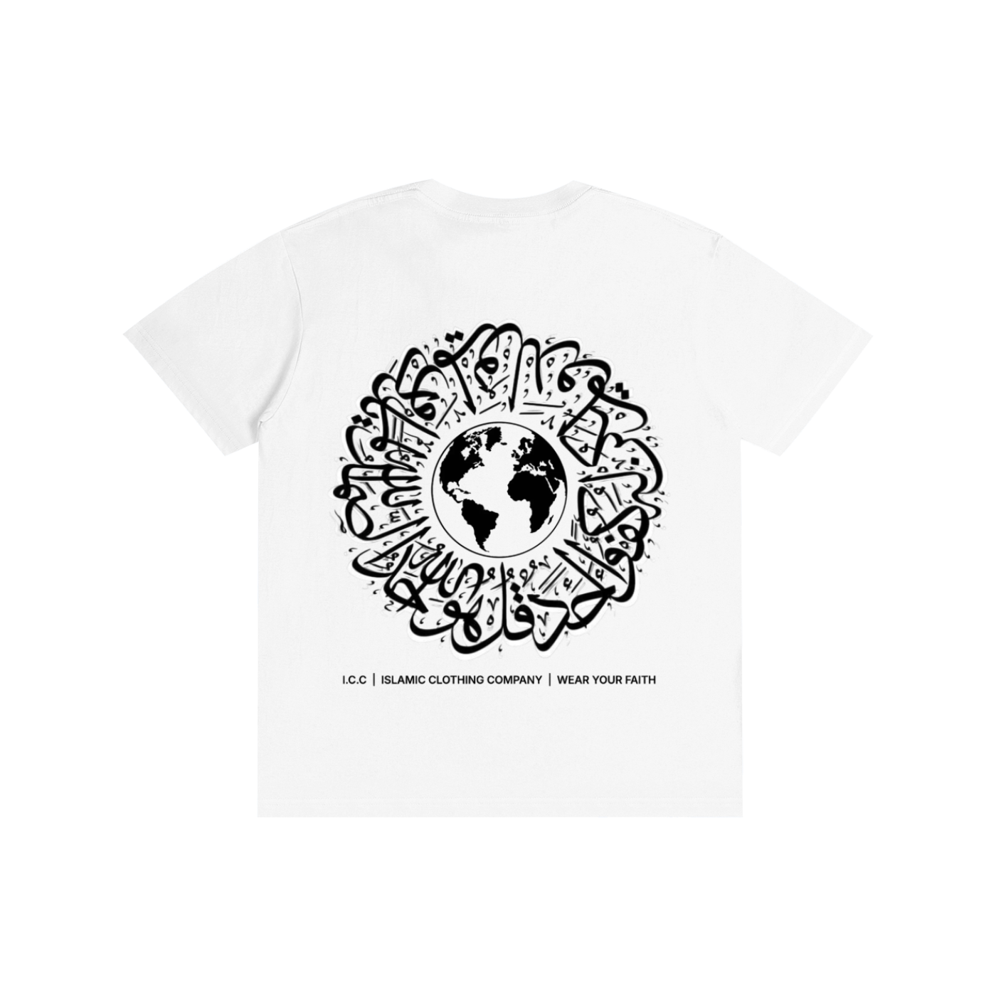 one world,shirt,white