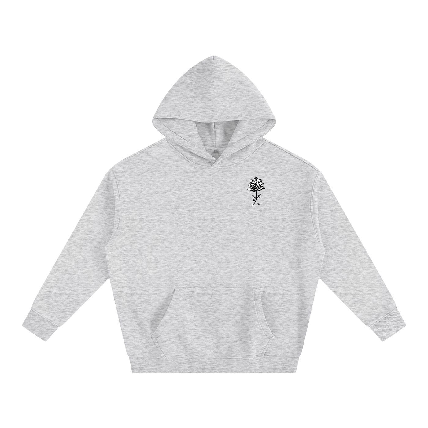 one world,hoodie,light grey,winter